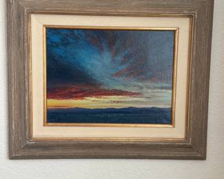 Santa Fe Sunset by Charles Azbell