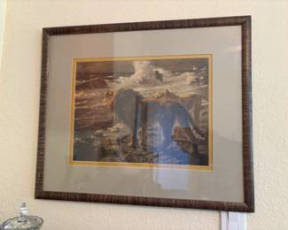 The Lions, print by unknown artist