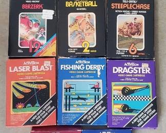 KKS053- Eleven Vintage Atari Games In Boxes