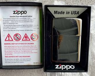 KKS039 Silver Colored Zippo Lighter