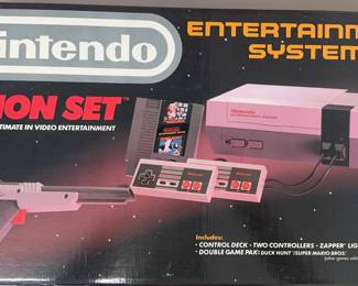 KKS055 Vintage Complete NES Nintendo Entertainment System (ACTION SET) + NES MAX controller
