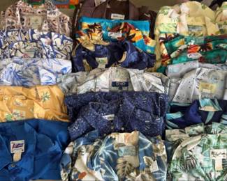 KKS075 Multi lot of Aloha Shirts (L-XL)