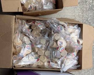 KKS029 - Humongous Lot of Collectible Vintage Foodland Hawaii POGS