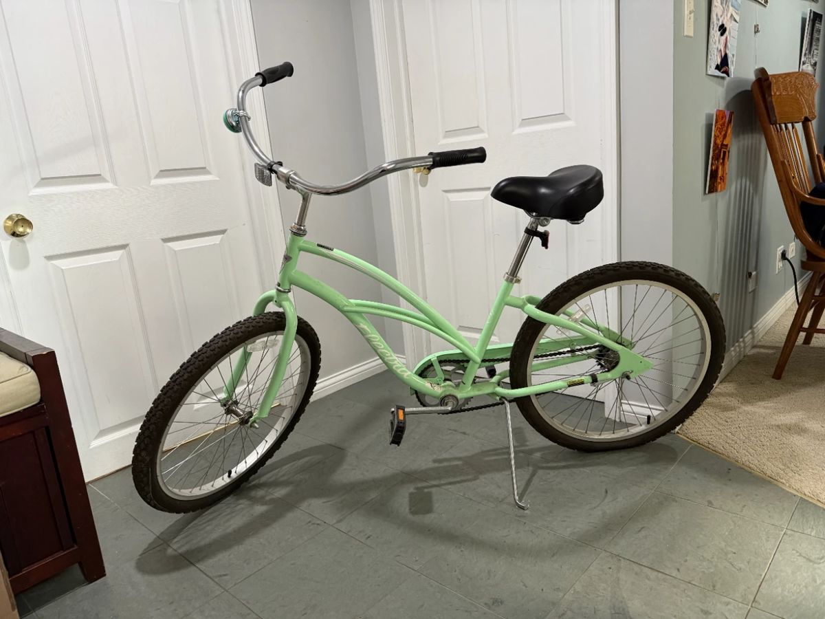 $250. Electra single-speed beach cruiser.