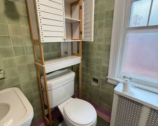 $40 - over the toilet storage