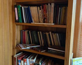 Cookbooks!  Hundreds...