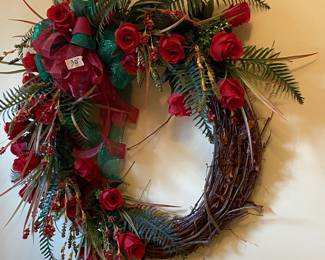 Beautiful wreath. One of many.