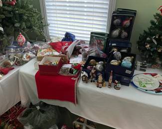 More Christmas decor.