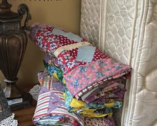 Quilt tops.  All beautiful.