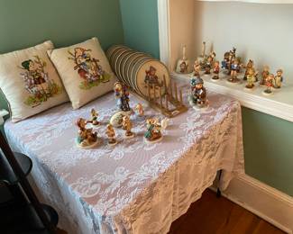 Hummel collectibles.