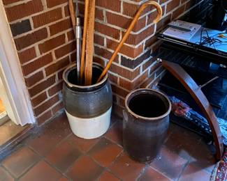 Vintage Crocks.  and more.