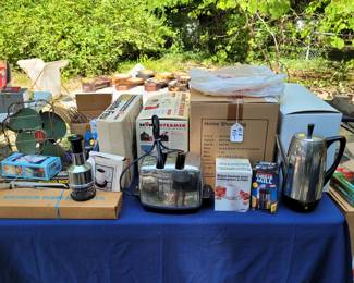 electrical appliances - older and new