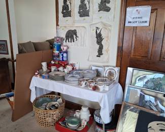 Art and Holiday Dishes