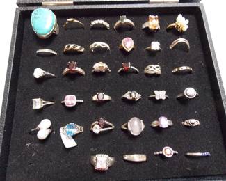 Sterling rings
