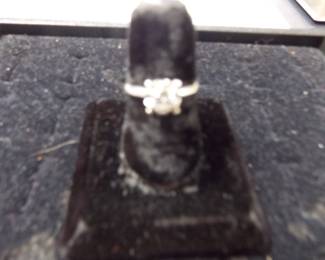 14k diamond ring