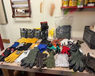 Large Lot of Gloves