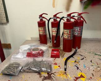 Dummy Fire Extinguishers