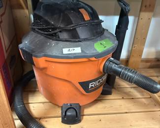 Ridgid Shop Vac