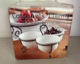 Company's Coming Four Piece Serving Set