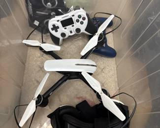 Drone, Controller, & Virtual Reality Goggles