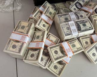 Large Lot of Fake Money