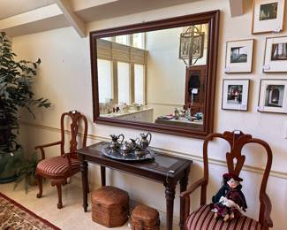 Large Wood Framed Mirror -5’ x 3’3”