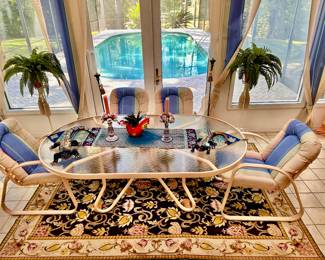 Patio Set
Needlepoint Rug