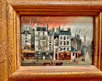 Paris Street Scene by Bocht