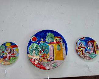 La Musa - Hand Painted Plates