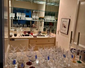 Bar is Open ……… with a lot of Crystal 