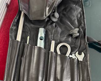 Porsche Trunk Emergency Spare Wheel Tire Tool Kit