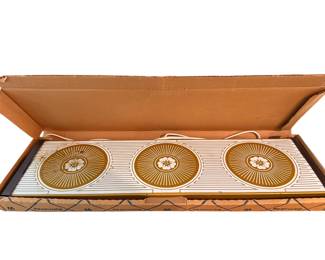 Vintage Food Warming Tray Electric Warm-o-Tray by Party Hostess Model #60 Tested Works 