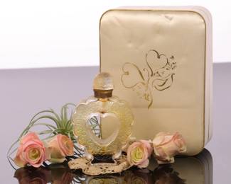 Lalique- Nina Ricci perfume bottle w/ box