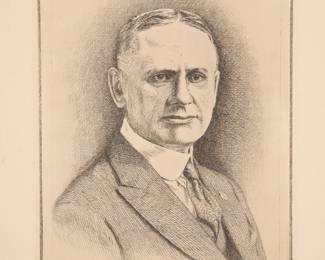 Signed etching
