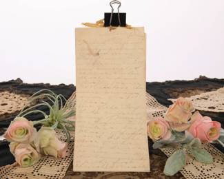 1880s Juicy Church Gossip letters