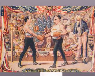 Antique Theodore Roosevelt postcard (front)