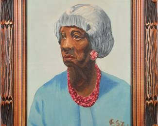 Frank Szazs oil painting