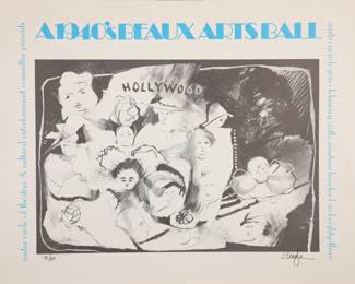 Signed Serigraph poster