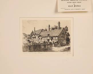 signed etching