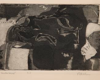 signed etching