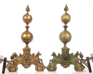 Antique English Andirons