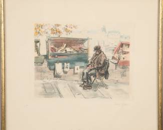 signed lithograph