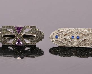 Art Deco brooches