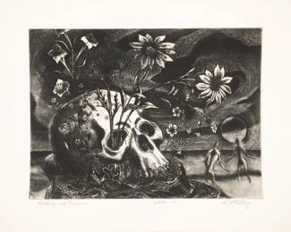 Signed lithograph