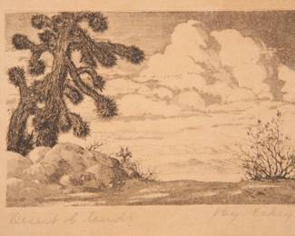 signed etching