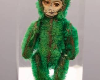 Antique Schuco mohair monkey