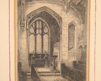 signed etching
