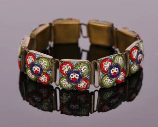 Antique Italian Micro-mosaic bracelet