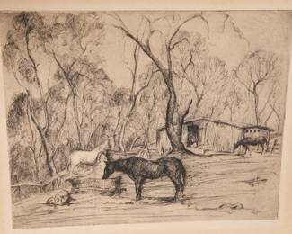 signed etching