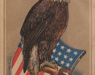 1864 Old Abe shield card (front)